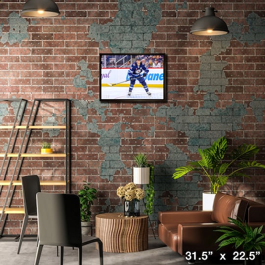 Mark Scheifele 20" x 29" Framed Canvas Winnipeg Jets 31.5" x 22.5"
